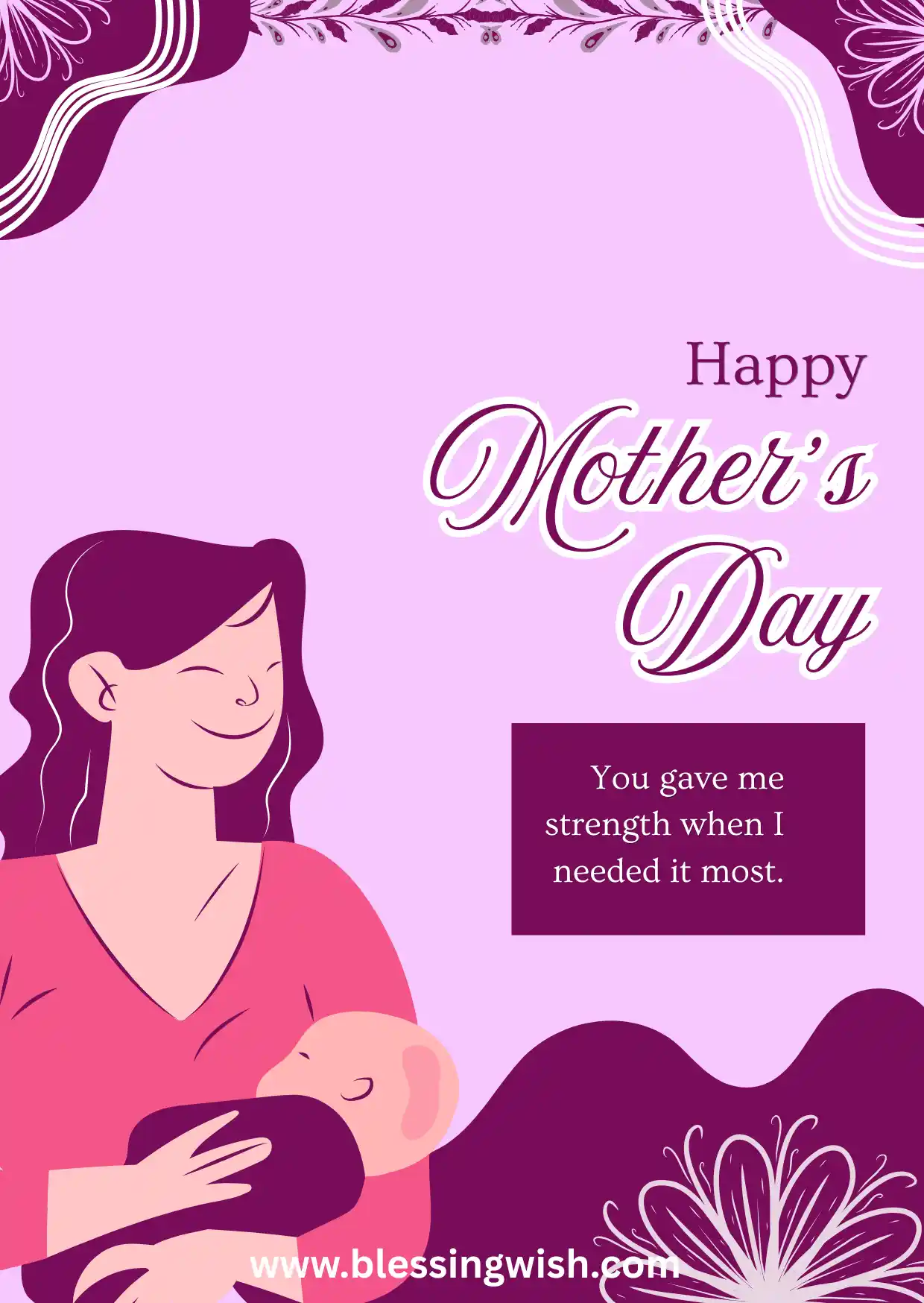 Mother’s Day Blessings from Son