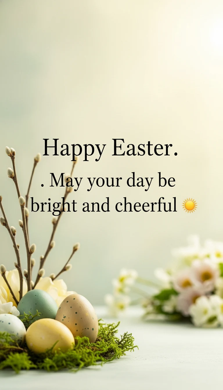 Short Easter Wishes for Family and Friends