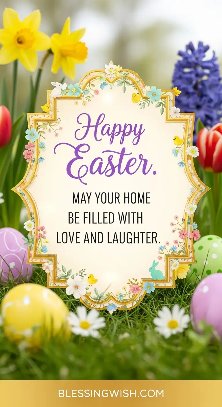 Short Easter Wishes for Parents
