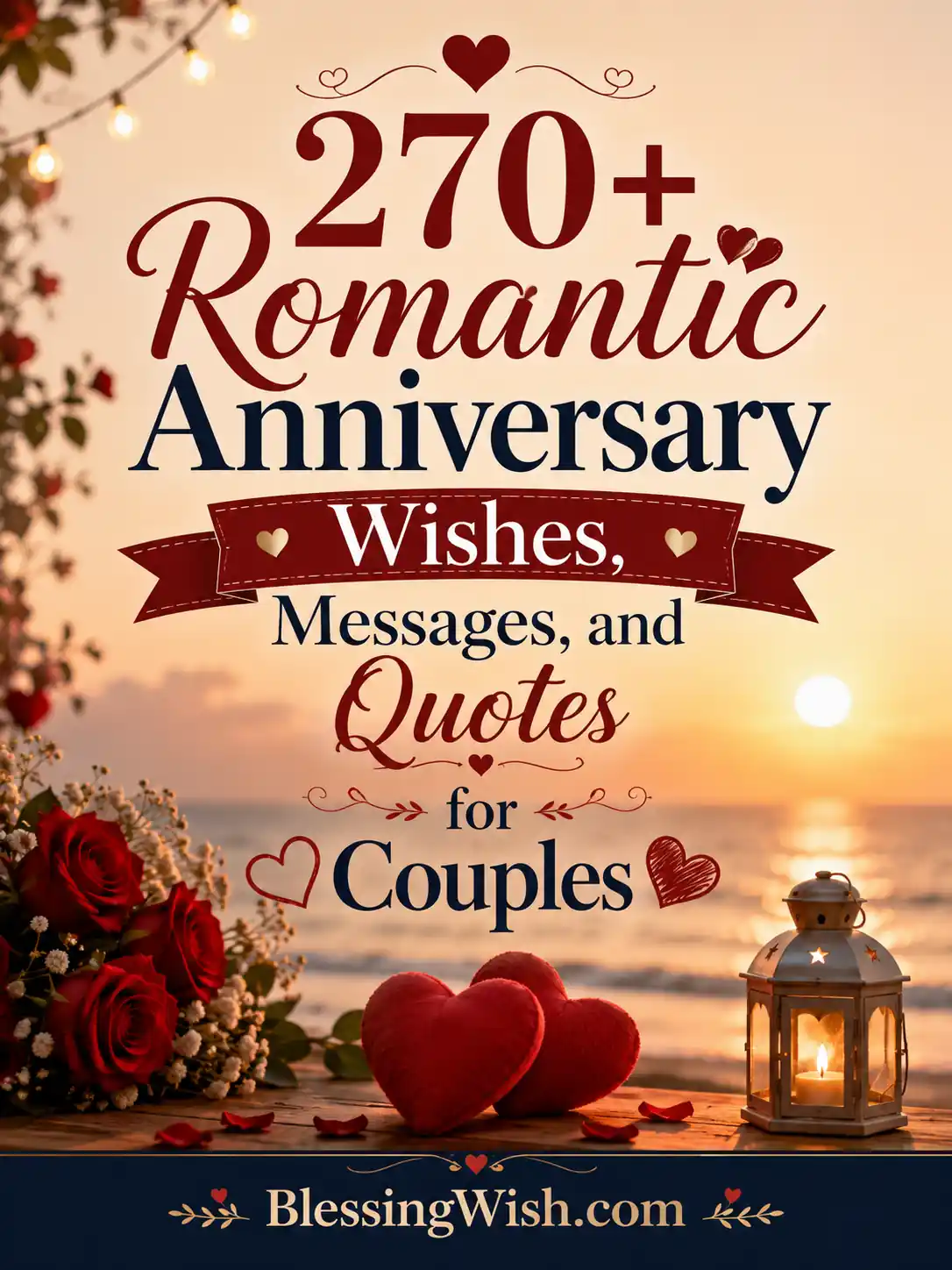 270+ Romantic Anniversary Wishes, Messages, And Quotes For Couples ...