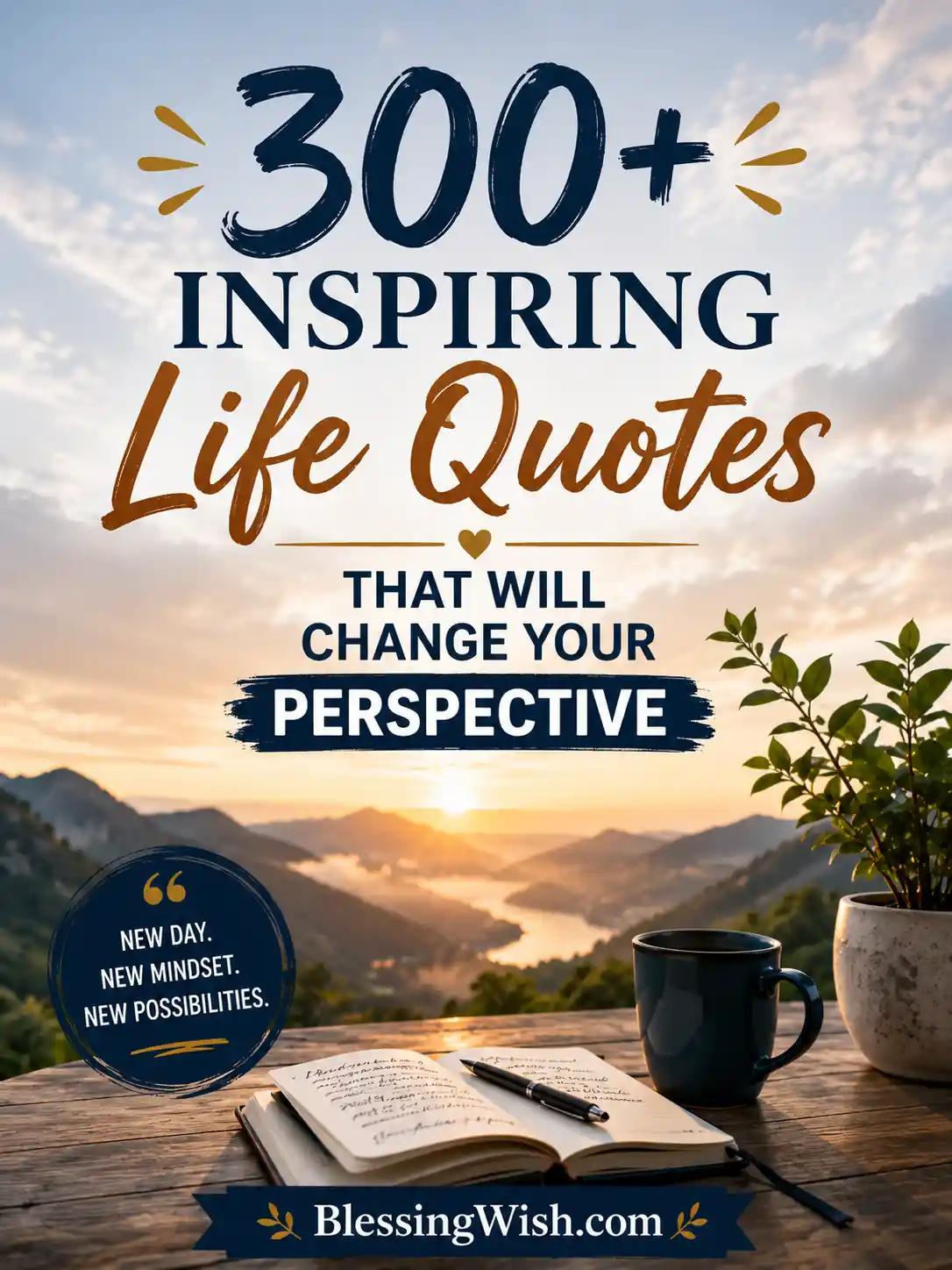 300+ Inspiring Life Quotes That Will Change Your Perspective - Blessing ...