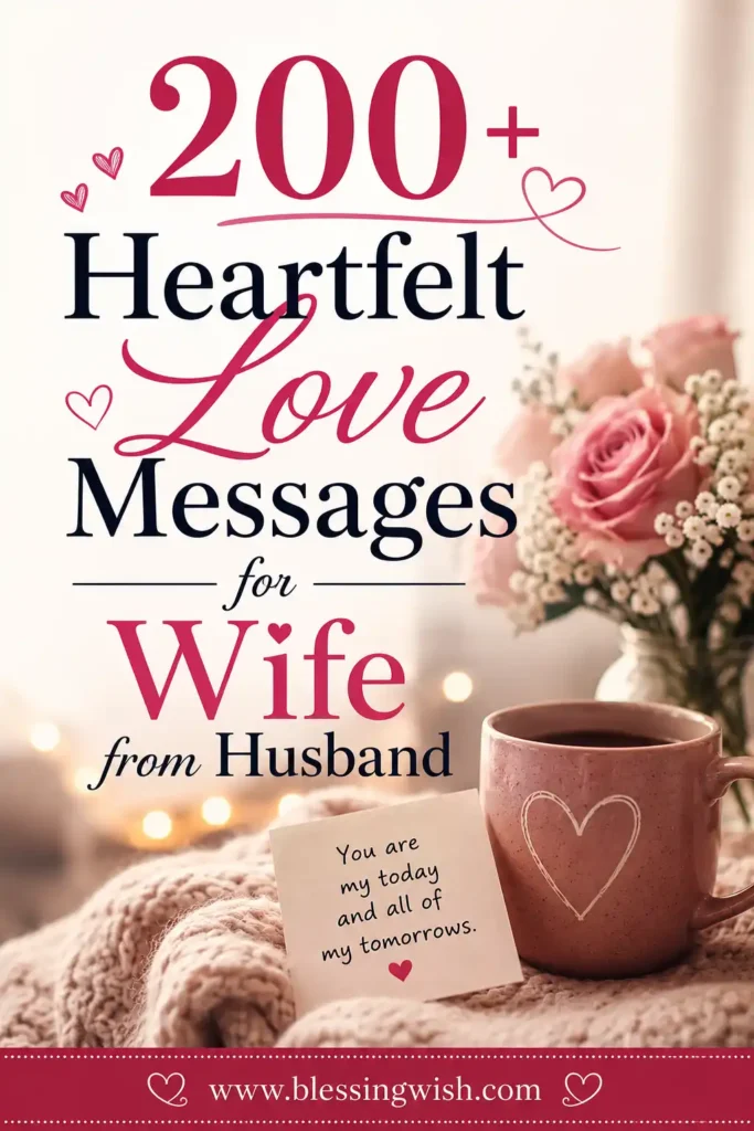 Love Messages for Wife from Husband