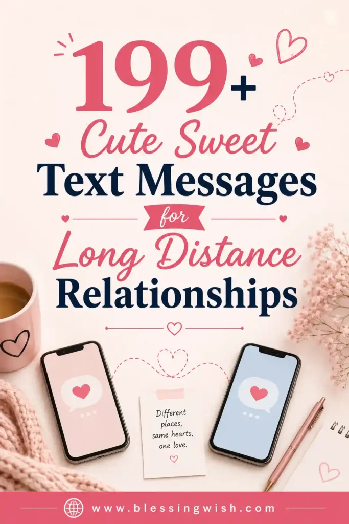 199+ Cute Sweet Text Messages for Long Distance Relationships Sweet Text Messages for Long Distance Relationships