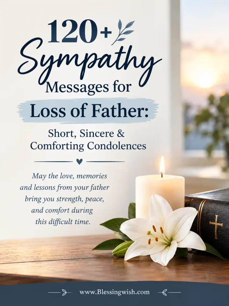 Sympathy Messages for Loss of Father