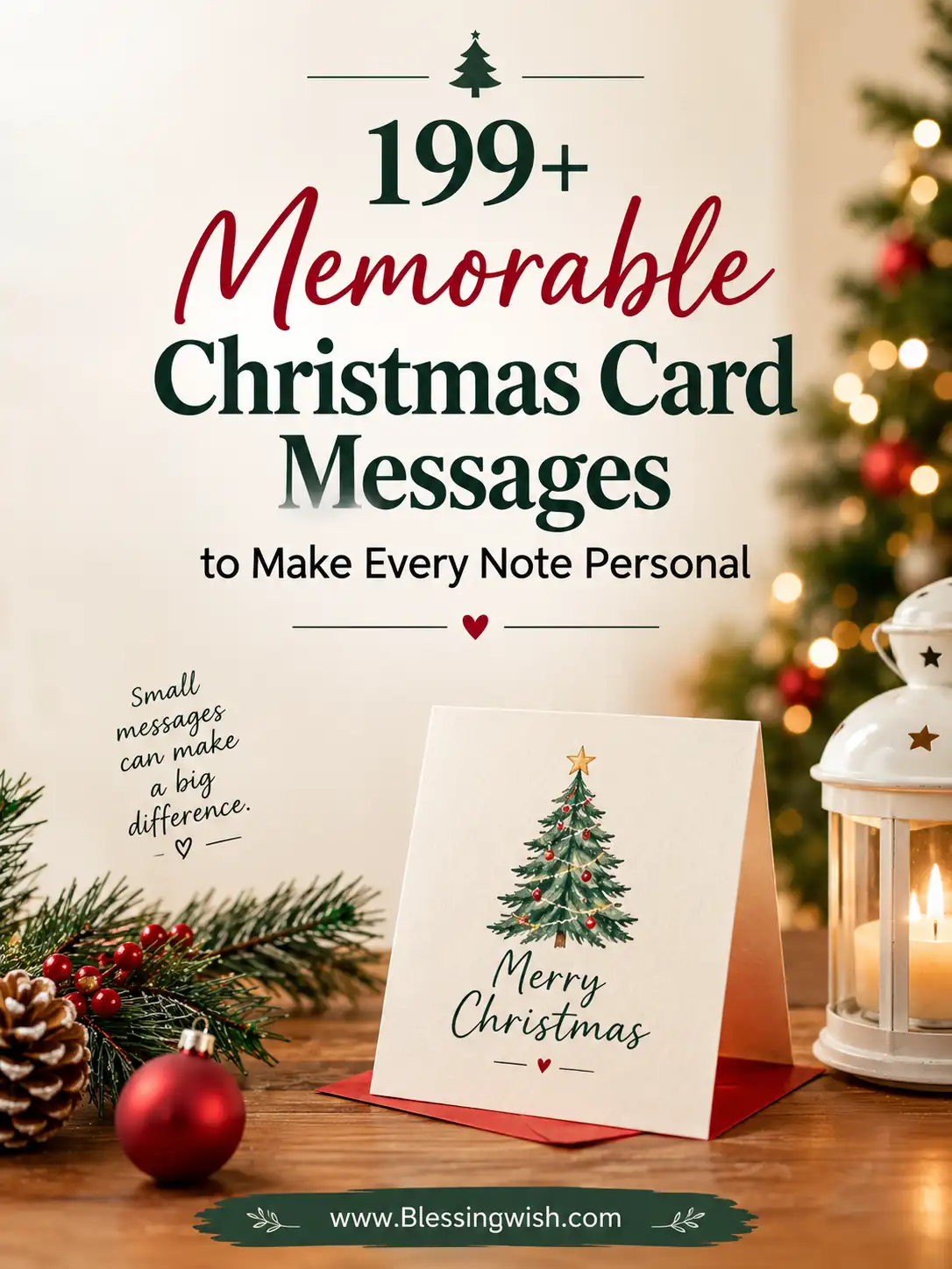 199+ Memorable Christmas Card Messages To Make Every Note Personal ...